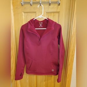 Mountain Hardwear 1/4 Zip Fleece Pullover Size Small